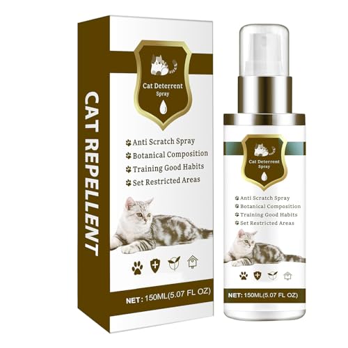 Yumneo Katzensprühkontrolle zum Kratzen – 150 ml, natürlich, sicher, kratzfest, für den Innenbereich, zum Schutz von Sofas, Teppichen, Haus, Garten, Rasen, Terrasse, Hinterhof, Balkon, Weg, Hof, Pool Yumneo Katzensprühkontrolle zum Kratzen – 150 ml, natürlich, sicher, kratzfest, für den Innenbereich, zum Schutz von Sofas, Teppichen, Haus, Garten, Rasen, Terrasse, Hinterhof, Balkon, Weg, Hof, Pool von Yumneo