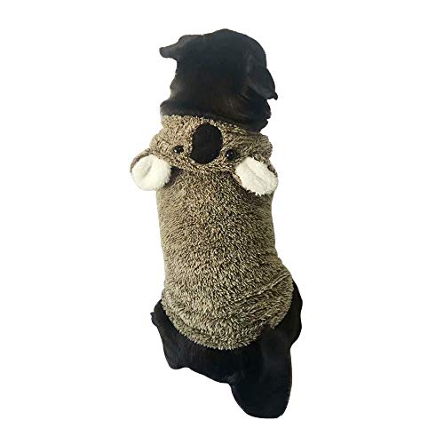 Niedliche Kaninchen Sloth Kleidung Welpen und Kätzchen Pet wandeln Kleidung um YunYoud Warm Hoodies Mantel Kleidung Pullover Haustier Welpen T-Shirt von YunYoud-Haustier Kleidung