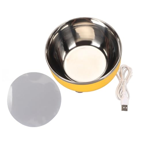 Beheizter Futternapf, 450 Ml Beheizter Futternapf für Haustiere, Edelstahl-Wasserheiznapf, USB-Schnittstelle, Schnellheiznapf für Katzen und Hunde, Outdoor-Thermalwassernapf für Beheizter Futternapf, 450 Ml Beheizter Futternapf für Haustiere, Edelstahl-Wasserheiznapf, USB-Schnittstelle, Schnellheiznapf für Katzen und Hunde, Outdoor-Thermalwassernapf für von Yunir