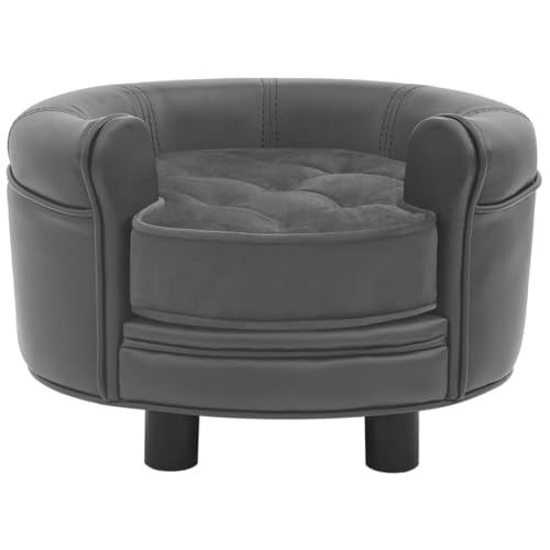 Hundebett für Kleine Hunde, Abgerundetes Haustiersofa aus Kunstleder, Plüschsitz mit Abnehmbarem Bezug, Leicht zu Reinigen, rutschfeste Unterseite, Montage Erforderlich, Hundebett für Kleine Hunde, Abgerundetes Haustiersofa aus Kunstleder, Plüschsitz mit Abnehmbarem Bezug, Leicht zu Reinigen, rutschfeste Unterseite, Montage Erforderlich, von Yunir