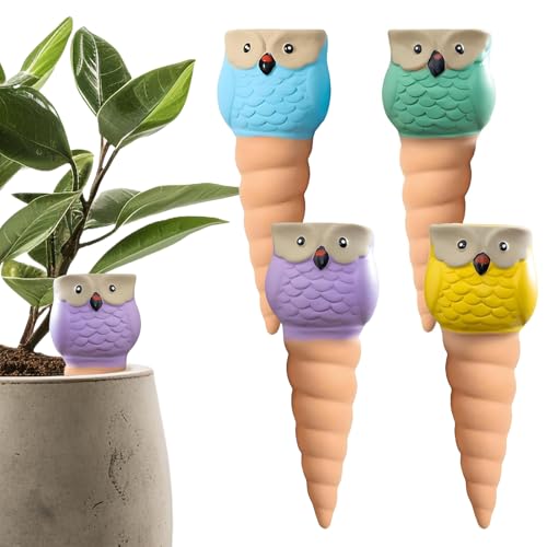 Yunlaishaocer 4-pcs Tonkegel Bewässerung, Wasserspender Pflanzen, Zimmerpflanzen Automatische Bewässerung, Bewässerungskugeln, für Pflanzenbewässerung Indoor & Balkonkästen Yunlaishaocer 4-pcs Tonkegel Bewässerung, Wasserspender Pflanzen, Zimmerpflanzen Automatische Bewässerung, Bewässerungskugeln, für Pflanzenbewässerung Indoor & Balkonkästen von Yunlaishaocer