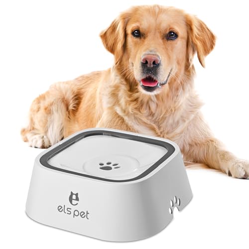 YunoEntona Wassernapf für Hunde, kein Verschütten, 1 l, langsamer Wassernapf für Hunde, BPA-frei, spritz- und rutschfestes Design, 1 l, fahrzeuggetragene Reise, auslaufsichere Haustiernäpfe für YunoEntona Wassernapf für Hunde, kein Verschütten, 1 l, langsamer Wassernapf für Hunde, BPA-frei, spritz- und rutschfestes Design, 1 l, fahrzeuggetragene Reise, auslaufsichere Haustiernäpfe für von YunoEntona