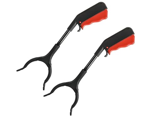 Yunova Müllgreifer 2er Set – Greifzange, Abfallgreifer, Aufhebehilfe, 30cm, ABS, Leicht & Robust, für Haushalt, Garten, Auto, Büro, Camping, Kinder & Senioren, Schwarz Yunova Müllgreifer 2er Set – Greifzange, Abfallgreifer, Aufhebehilfe, 30cm, ABS, Leicht & Robust, für Haushalt, Garten, Auto, Büro, Camping, Kinder & Senioren, Schwarz von Yunova