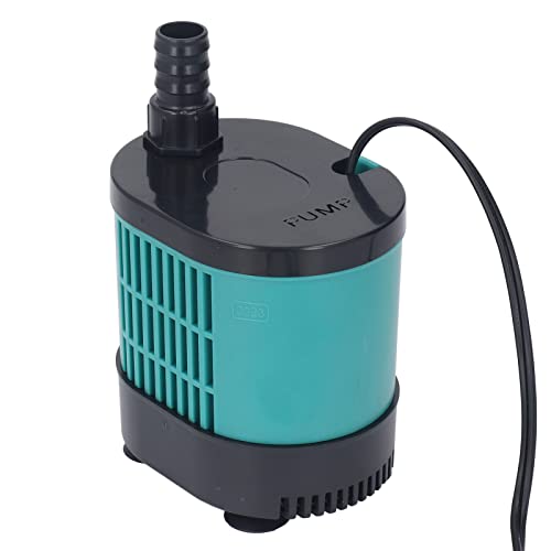 Yunseity 75 W Tauchpumpe mit Variabler Frequenz für Aquarien, 3000 L/h Umwälzpumpe mit Geringem Geräuschpegel (EU-Stecker 220-240 V) von Yunseity