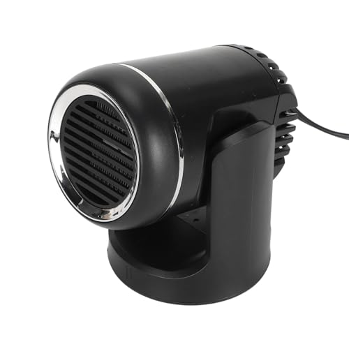 Yunseity Tragbarer Autoheizlüfter 12V 120W Schneller Heizkühlventilator 2 in 1 Heizung für LKWs SUVs Campingfahrten Schwarzes ABS -Material von Yunseity