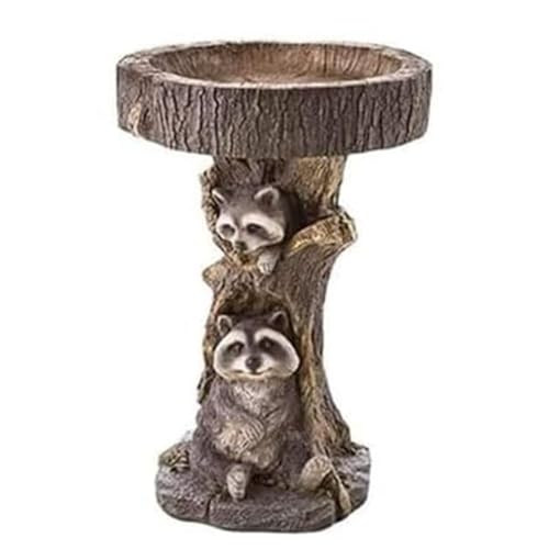 Yurhuit Modisches und Niedliches Wasserbecken Aus Kunstharz, Vogelhäuschen Aus Kunstharz für Den Außenbereich, Vogelbad, Dekoration für Den Gartenhof im Freien B Yurhuit Modisches und Niedliches Wasserbecken Aus Kunstharz, Vogelhäuschen Aus Kunstharz für Den Außenbereich, Vogelbad, Dekoration für Den Gartenhof im Freien B von Yurhuit