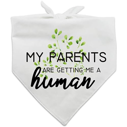 Yurosiay Hundehalstuch Weiß Hunde Bandana Hundehalstücher Haustier Dreieckstuch Schal Verstellbare Dreieck Lätzchen Welpen Halstuch Dreiecksschal für Niedlichen Hunde Katzen Zubehör 3# von Yurosiay