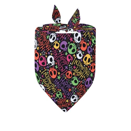 Yurosiay Hundestirnband Halloween-Schal für Haustiere Dreieckstuch Geeignet für Hunde und Katzen Halloween-Mottoparty Kostümzubehör für Hunde Abbildung 4 von Yurosiay