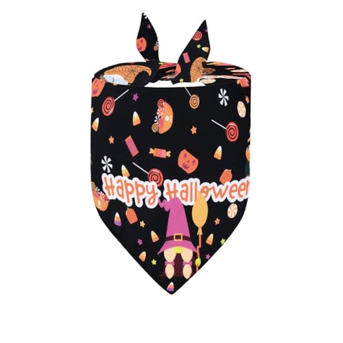 Yurosiay Hundestirnband Halloween-Schal für Haustiere Dreieckstuch Geeignet für Hunde und Katzen Halloween-Mottoparty Kostümzubehör für Hunde Abbildung 8 von Yurosiay