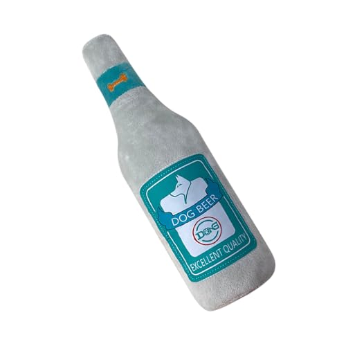 Yurosuis Hundequietschspielzeug - Interaktives Spiel Mit Weinflasche - Plüschspielzeug - Für Welpen Training Gegen Langeweile Drinnen Draußen Beschäftigung Yurosuis Hundequietschspielzeug - Interaktives Spiel Mit Weinflasche - Plüschspielzeug - Für Welpen Training Gegen Langeweile Drinnen Draußen Beschäftigung von Yurosuis