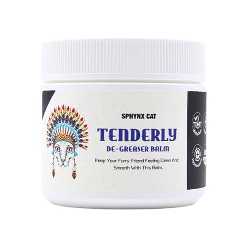 Yurosuis Katzenpflege - Entfettende Reinigungscreme Für Haustiere | Creme Feuchtigkeitsspendendes Shampoo 500G für Schwanzbad, Ohrenpflege, tägliche Hygiene und Pflege von Kätzchen und Katzen mit von Yurosuis
