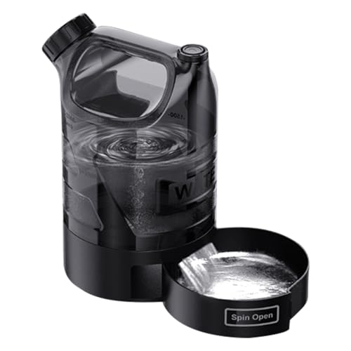 Yurosuis Tragbare Hundenapf Trinkflasche,Hundetränkspender Für Spaziergänge - Große Füllmenge Hundewasserflasche Für Reisen Outdoor Wandern Und Unterwegs Yurosuis Tragbare Hundenapf Trinkflasche,Hundetränkspender Für Spaziergänge - Große Füllmenge Hundewasserflasche Für Reisen Outdoor Wandern Und Unterwegs von Yurosuis