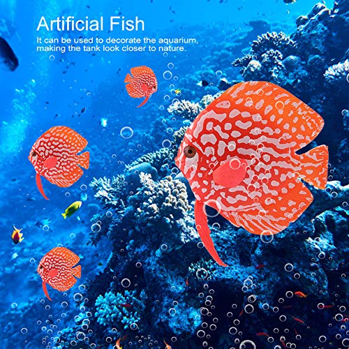 Yusat Aquarium-Ornament, Aquarium-Dekoration, Tropischer Gefälschter Fisch, Lustiger Künstlicher Leuchtender Fisch (Bunte Fee) von Yusat