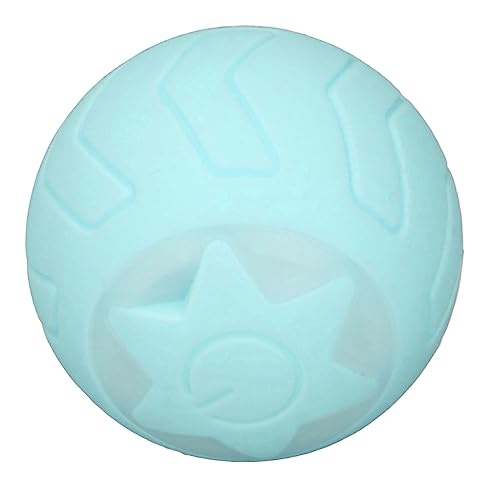 Yusat Interaktives Hundespielzeug, Peppy Pet Ball für Hunde, Automatisch Rollender Ball, Katzenbälle, Wiederaufladbare USB-Hundespielzeugbälle, Selbstbewegender, (Babyblau) von Yusat