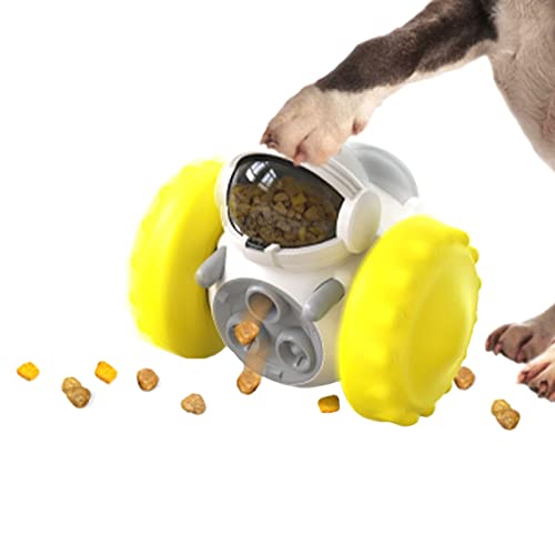 Yusheng Slow Feeder Tumbler für Hunde | Hundefutterspender Ball,Pet Interactive Treat Toys zur Verbesserung der Verdauung von Haustieren, Alternative zu Slow Feeder Dog Bowls von Yusheng