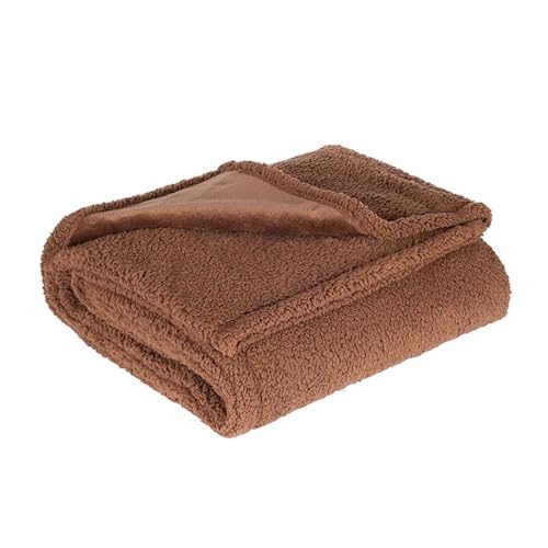 Liebesdecke Wasserdichte Decke, Hundedecke Wasserdicht, Wasserdicht Decke for Bett Couch Sofa, Liebesdecke Wasserdicht, Wasserdichte Hundedecke für kleine mittelgroße Hunde (Braun,L: 145*165CM) von YuuFcy