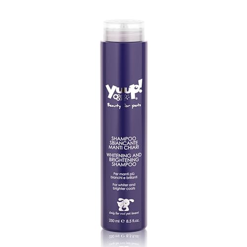 Yuup! Anti-Bleichmittel, leichteres und strahlenderes weißes Shampoo für Hunde von Yuup