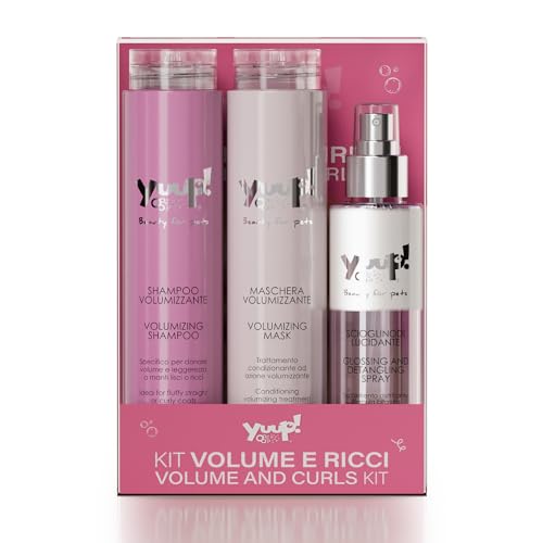 YUUP Kit Volumen und Ricci – Produkt-Set für Hund und Katze, speziell für lockige oder voluminöse Felle YUUP Kit Volumen und Ricci – Produkt-Set für Hund und Katze, speziell für lockige oder voluminöse Felle von Yuup