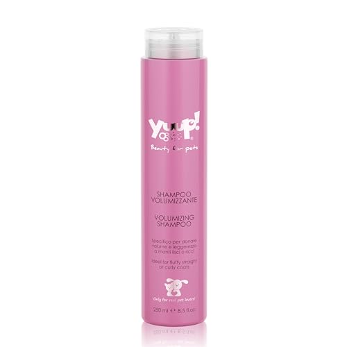 YUUP! - Volumen Shampoo Hunde und Katzen, 250 ml, Hundeshampoo ideal für Rassen mit glattem oder lockigem Fell, sorgt für mehr Volumen & Glanz YUUP! - Volumen Shampoo Hunde und Katzen, 250 ml, Hundeshampoo ideal für Rassen mit glattem oder lockigem Fell, sorgt für mehr Volumen & Glanz von Yuup