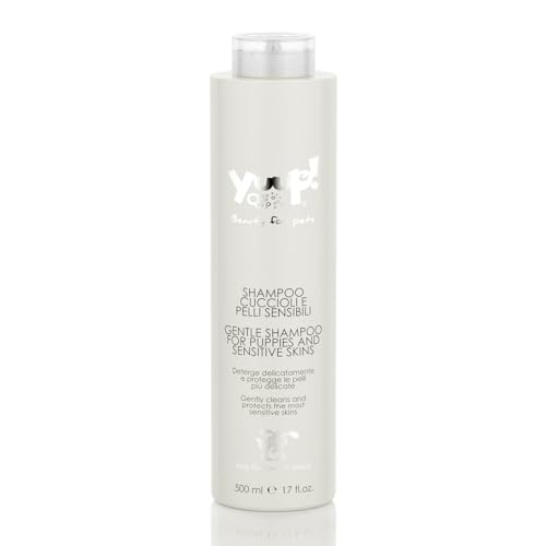 YUUP! - Welpen Shampoo Hunde und Katzen für Sensible Haut, 500 ml, Hundeshampoo sensitiv: nährt Fell, spendet Feuchtigkeit & sorgt für Glanz YUUP! - Welpen Shampoo Hunde und Katzen für Sensible Haut, 500 ml, Hundeshampoo sensitiv: nährt Fell, spendet Feuchtigkeit & sorgt für Glanz von Yuup