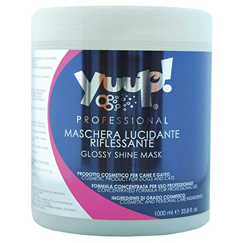 Yuup!® Professionelle Glättende Glanz-Haarmaske - 1000 ml von Yuup!