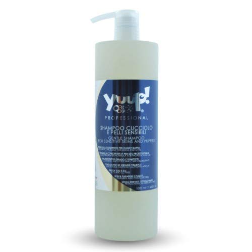 Yuup!® Professionelles mildes Hundeshampoo für empfindliche Haut und Welpen Variante (Volumen) 1 Liter Flasche von Yuup