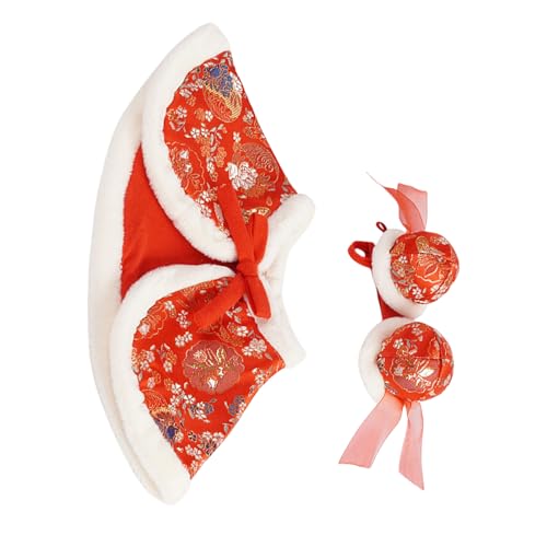 Ywmsfl Charm Pet Löwen Tanzkostüm, Anzug, Silvester, Umhang, Hundekleidung für chinesische Neujahrsfeiern Ywmsfl Charm Pet Löwen Tanzkostüm, Anzug, Silvester, Umhang, Hundekleidung für chinesische Neujahrsfeiern von Ywmsfl