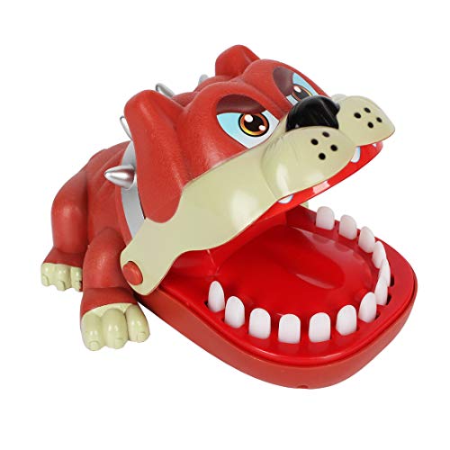 Yxian Plastik Krokodil Hund Spielzeug Krokodil Kinderspiel Erwachsener Parodie Streich Spiel beißende Finger Spielzeug Spiel (Hund) von Yxian
