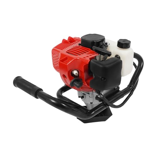YyanLAK 2-Takt-Gasmotor, Erdlochbohrer für Erdbohrer, Erdbohrer-Motor, 52CC Erdbohrer-Motor Kann im Gartenbau, bei der Verschönerung von Höfen (Nicht im Lieferumfang Bohrkronen) von YyanLAK