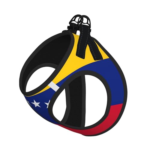 Hundegeschirr und Leine, Motiv: Flagge von Venezuela, atmungsaktiv, verstellbar, ausbruchsichere Weste für Katzen und Hunde Hundegeschirr und Leine, Motiv: Flagge von Venezuela, atmungsaktiv, verstellbar, ausbruchsichere Weste für Katzen und Hunde von Yyoretp