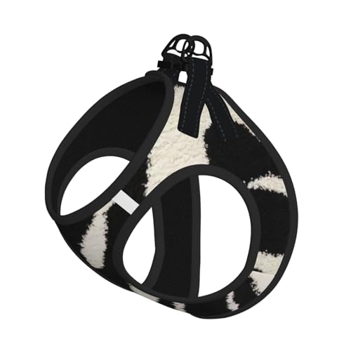 Hundegeschirr und Leine, Set mit Zebra-Tierdruck, atmungsaktiv, verstellbar, ausbruchsicher, Weste für Katzen und Hunde Hundegeschirr und Leine, Set mit Zebra-Tierdruck, atmungsaktiv, verstellbar, ausbruchsicher, Weste für Katzen und Hunde von Yyoretp