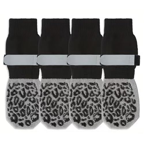 Anti Slip Hundesocken Mit Einstellburten Haustierschuhe Für Harte Boden Elastische Baumwoll Haustierstiefel Verhindern Pfoten Die Leitende Hundeschutzschuhe Lecken Anti Slip Hundesocken Mit Einstellburten Haustierschuhe Für Harte Boden Elastische Baumwoll Haustierstiefel Verhindern Pfoten Die Leitende Hundeschutzschuhe Lecken von Yzdysg