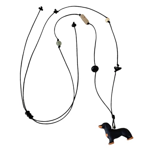 Handgefertigte Dackel Hunde Halskette Multifirtional Harzschmuck Multielement Halskette Für Tägliche Verschleiß Und Partykleidung Handgefertigte Dackel Hunde Halskette Multifirtional Harzschmuck Multielement Halskette Für Tägliche Verschleiß Und Partykleidung von Yzdysg