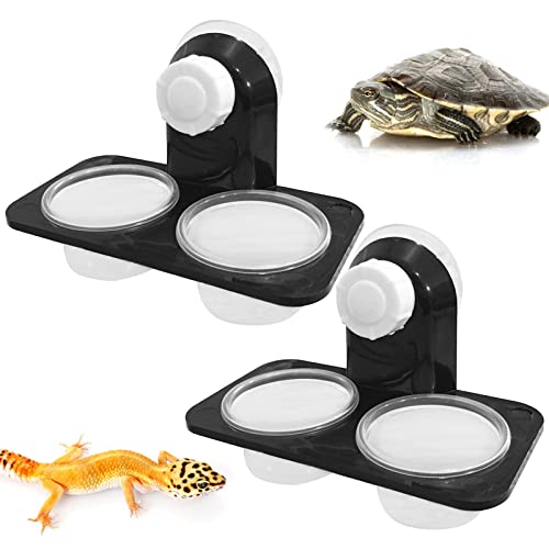 Yzwuyou Reptilien-Wassernapf, Gecko-Futterkante, Reptilienbecken, Kunststoff, Reptilien-Futternapf, für Eidechse, Spinne, Skorpion, Tausendfüßler, 2 Stück Yzwuyou Reptilien-Wassernapf, Gecko-Futterkante, Reptilienbecken, Kunststoff, Reptilien-Futternapf, für Eidechse, Spinne, Skorpion, Tausendfüßler, 2 Stück von Yzwuyou