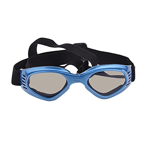 Z-LIANG Augenabnutzung Niedliche Haustierhund Sonnenbrille Herz-förmige Sonnenbrille Pet Katze Brille Augenabnutzung Welpen Augenschutz Pet Grooming Zubehör 5 Farben Tierzubehör (Color : Blue) von Z-LIANG