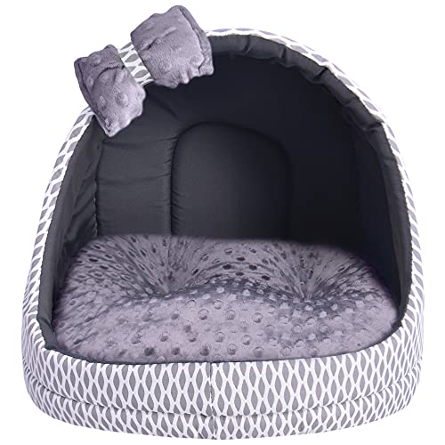 Z4L WauWau Katzen und Hundehöhle gemütlich Farbe grau Minky, grau Hundehütte Katzenhütte 45cm x 45cm Höhlenbett Kuschlig Z4L WauWau Katzen und Hundehöhle gemütlich Farbe grau Minky, grau Hundehütte Katzenhütte 45cm x 45cm Höhlenbett Kuschlig von Z4L