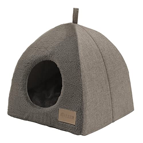 Großes Haustierbett mit Polster, Rutschfester Wärmer, abnehmbares Haustierzubehör, waschbar, bequem, Winter, Katzenhaus for Hunde, Indoor-Katzen, Kitty-Zwinger, L/437 Großes Haustierbett mit Polster, Rutschfester Wärmer, abnehmbares Haustierzubehör, waschbar, bequem, Winter, Katzenhaus for Hunde, Indoor-Katzen, Kitty-Zwinger, L/437 von ZAANU