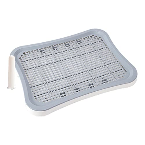 Hundetrainingstoilette, Hundetöpfchen, Katzenstreu, Bettkasten, rutschfest, mit Harnsäule, Urinierpad-Halter, Töpfchentrainer for Haustiere, Zubehör for den Innenbereich, Schwarz/484 (Color : White) Hundetrainingstoilette, Hundetöpfchen, Katzenstreu, Bettkasten, rutschfest, mit Harnsäule, Urinierpad-Halter, Töpfchentrainer for Haustiere, Zubehör for den Innenbereich, Schwarz/484 (Color : White) von ZAANU