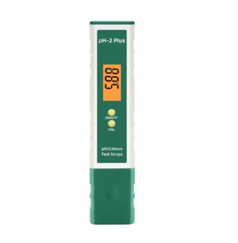 ZADCCS Wassertester, Digitales PH-Messgerät, PH-Tester, Stift, Lackmus-Tester, 0,01 PH, hochpräziser Wasserqualitätstester mit ATC-PH-Teststreifen-Funktion für Wasserhahn, Aquarium von ZADCCS