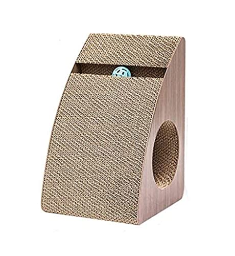 Kratzbaum Cat Scratch Board Grinder Vertikale Greifsäule Wellpappennest Cat Supplies Cat Claw Board Für Das Katzentraining Kratzstamm Im Innenbereich von ZAEGO