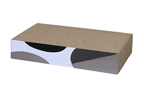 Kratzbaum Cat Scratcher Pad Strapazierfähiges, Wendbares Lounge-Bett Aus Wellpappe, Für Katzen, Um Krallen Zu Schleifen Und Zu Spielen Kratzstamm Im Innenbereich von ZAEGO