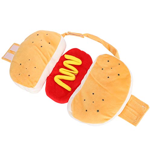 Hot-Dog-Kostüm für Hunde, Baumwolle, Gelb, Halloween-Haustierkleidung, Essen, Hot-Dog-Outfits, Cosplay, Hunde-Halloween-Kostüm, Hundekleidung für Kleine, Mittelgroße und Große Hot-Dog-Kostüm für Hunde, Baumwolle, Gelb, Halloween-Haustierkleidung, Essen, Hot-Dog-Outfits, Cosplay, Hunde-Halloween-Kostüm, Hundekleidung für Kleine, Mittelgroße und Große von ZAICOLER