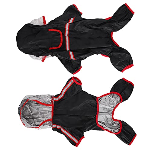 ZAICOLER Hunde-Regenjacke, Wasserdichter Regen-Overall, Outdoor-Haustier-Kleidung, Regenmantel, Hunde-Regenmantel, Hunde-Poncho, Schneesichere, Winddichte Kleidung für Große, Mittelgroße ZAICOLER Hunde-Regenjacke, Wasserdichter Regen-Overall, Outdoor-Haustier-Kleidung, Regenmantel, Hunde-Regenmantel, Hunde-Poncho, Schneesichere, Winddichte Kleidung für Große, Mittelgroße von ZAICOLER