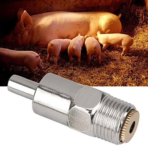 Tränke für Schweine, Tränke für Schweine, Automatische Tränke, 5 Stück, Nippeltränke aus Edelstahl, Tränke für Nutztiere, Kühe, Rinder, Pferde, Schweine, Ferkel, Schafe, Ziegen Tränke für Schweine, Tränke für Schweine, Automatische Tränke, 5 Stück, Nippeltränke aus Edelstahl, Tränke für Nutztiere, Kühe, Rinder, Pferde, Schweine, Ferkel, Schafe, Ziegen von ZAICOLER