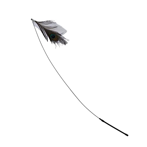 ZAICOLER Katzenstab, Interaktiver Katzen Teaser Featherwand Cat Feather Stick Katzenspielzeug für Innenkatzen Katzenfischerei Stange Spielzeug für Kätzchen Katze mit Spaß Beim Spielen ZAICOLER Katzenstab, Interaktiver Katzen Teaser Featherwand Cat Feather Stick Katzenspielzeug für Innenkatzen Katzenfischerei Stange Spielzeug für Kätzchen Katze mit Spaß Beim Spielen von ZAICOLER