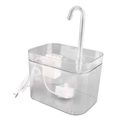 ZAICOLER Katzenwasserbrunnen, 1,5 -l -Trinkbrunnen mit Großer Kapazität Automatische Katzen Fütterung Wasserversorgungen Katzenwasserspender Katzenbrunnen für Trinken für Katzen, Hunde, Mehrere ZAICOLER Katzenwasserbrunnen, 1,5 -l -Trinkbrunnen mit Großer Kapazität Automatische Katzen Fütterung Wasserversorgungen Katzenwasserspender Katzenbrunnen für Trinken für Katzen, Hunde, Mehrere von ZAICOLER