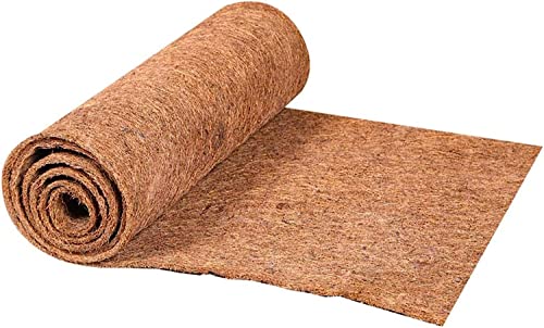 ZALTAS Kokosfaser-Eidechsenmatte, natürlicher Reptilienteppich, Haustier-Terrarium, Auskleidung, Kokospalmenmatte, zuschneidbare Bodenmatte, Fußmatte, Eidechse, Schlange, Chamelon, Schildkröte, von ZALTAS