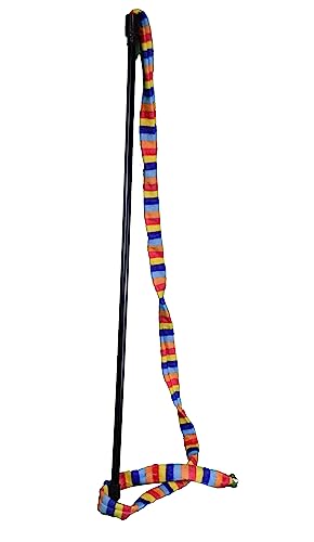 ZAMIBO Angelrute mit Klapperschlange, 46 cm, Mehrfarbig von ZAMIBO