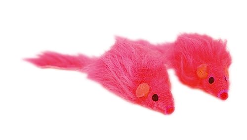 ZAMIBO Maracas Maus, 2 Stück, 15 cm, rot von ZAMIBO