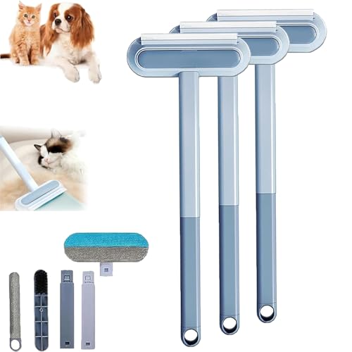 ZANWANXIN Imaginary Pet Hair Removal Tool, 4 in 1 Pet Hair Removal Tool, 4 in 1 Multifunctional Pet Hair Removal Brooms (3pcs) von ZANWANXIN